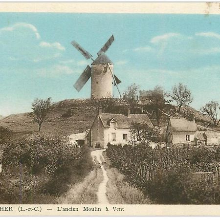 Le Moulin De La Motte Baudoin Vila Noyers-sur-Cher Exterior foto
