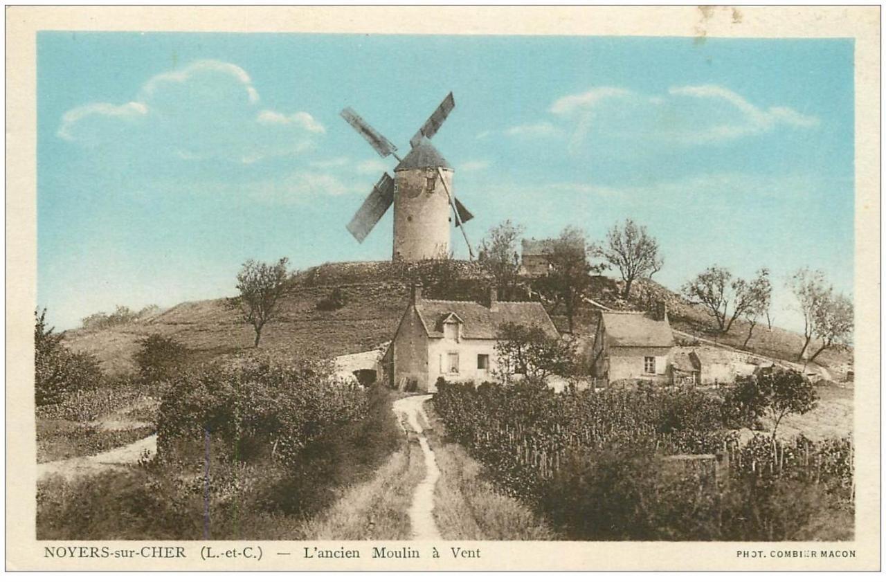 Le Moulin De La Motte Baudoin Vila Noyers-sur-Cher Exterior foto